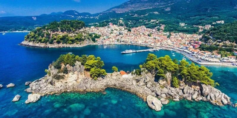 Parga - the beautiful seaside town in the western side of Greece.