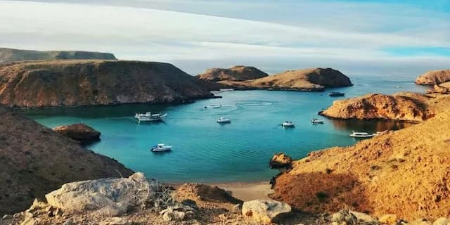 Al Bustan, Wadi Al Qabir, Qantab from Bandar Khiran Island, along Oman's stunning coastline.